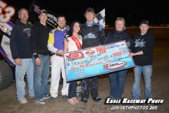 Eagle___04-30-11_Jack_Dover_and_crew,_flagman_Chad_Hart_and_Miss_Nebraska_Cup