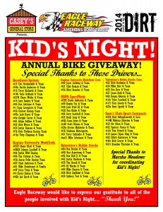 kids night driver list2014