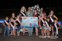 Eagle-08-23-14-283-Jason-Kohl-with-2013-Miss-Nebraska-Cup-Elle-Potocka-and-Miss-Nebraska-Cup-finalist-Jen-Harter-and-flagman-Billy-Lloyd-along-with-2014-Mini-Miss-Nebraska-Cup-finailist-JoeOrthPhoto