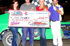 eagle-08-10-13rd-181-joe-feyen-with-miss-nebraska-cup-courtney-wulf-and-miss-nebraska-cup-finalist-allison-walter-and-flagman-billy-lloyd