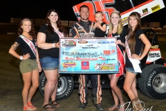 Eagle-07-11-15-503-Trevor-Grossenbacher-with-2015-Miss-Nebraska-Cup-Jen-Harter-with-2015-Miss-Eagle-Raceway-finalist-Kayla-Meidinger-Zoe-Dalton-Robyn-Burnison-JoeOrthPhotos